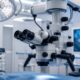 surgical microscope in operating room