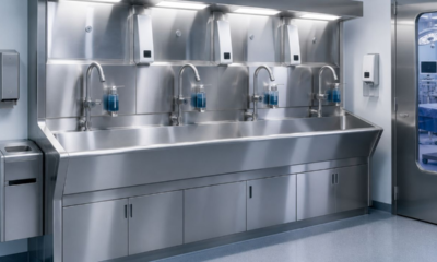 Surgical Scrub Station for Infection Control
