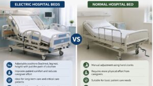 Heavy-duty and electric hospital beds
