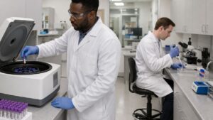 medical laboratory centrifuges