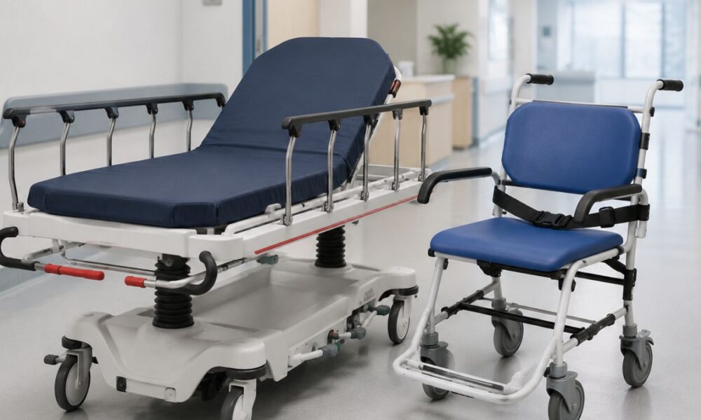 wheeled stretchers and patient transport chairs