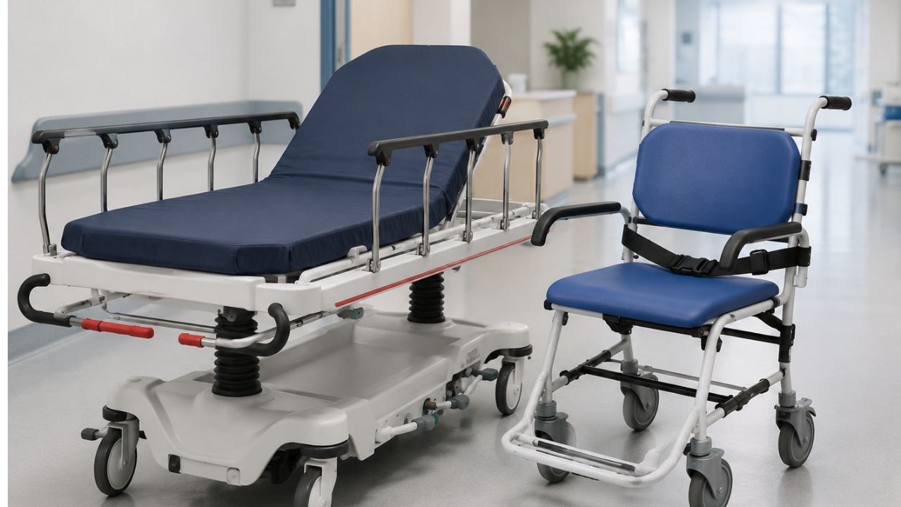 wheeled stretchers and patient transport chairs